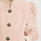 Champagne Rose Suede Jacket