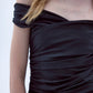 Purley Jersey Long Dress In Black