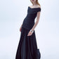 Purley Jersey Long Dress In Black