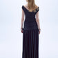Purley Jersey Long Dress In Black