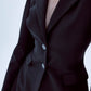 Marylebone Fitted Jacket in Black