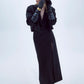 Lea Maxi Skirt in Black