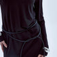 Irıs Jersey Long Dress with ope back