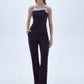 Arced Straight Cut Trouser