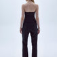 Arced Straight Cut Trouser