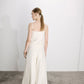 Mui Wide Leg Linen Trousers in White