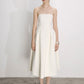 Lola Midi Dress in Vanilla Ice