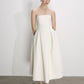 Lola Midi Dress in Vanilla Ice