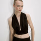Ines Jersey Blouse in Black
