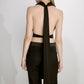 Ines Jersey Blouse in Black