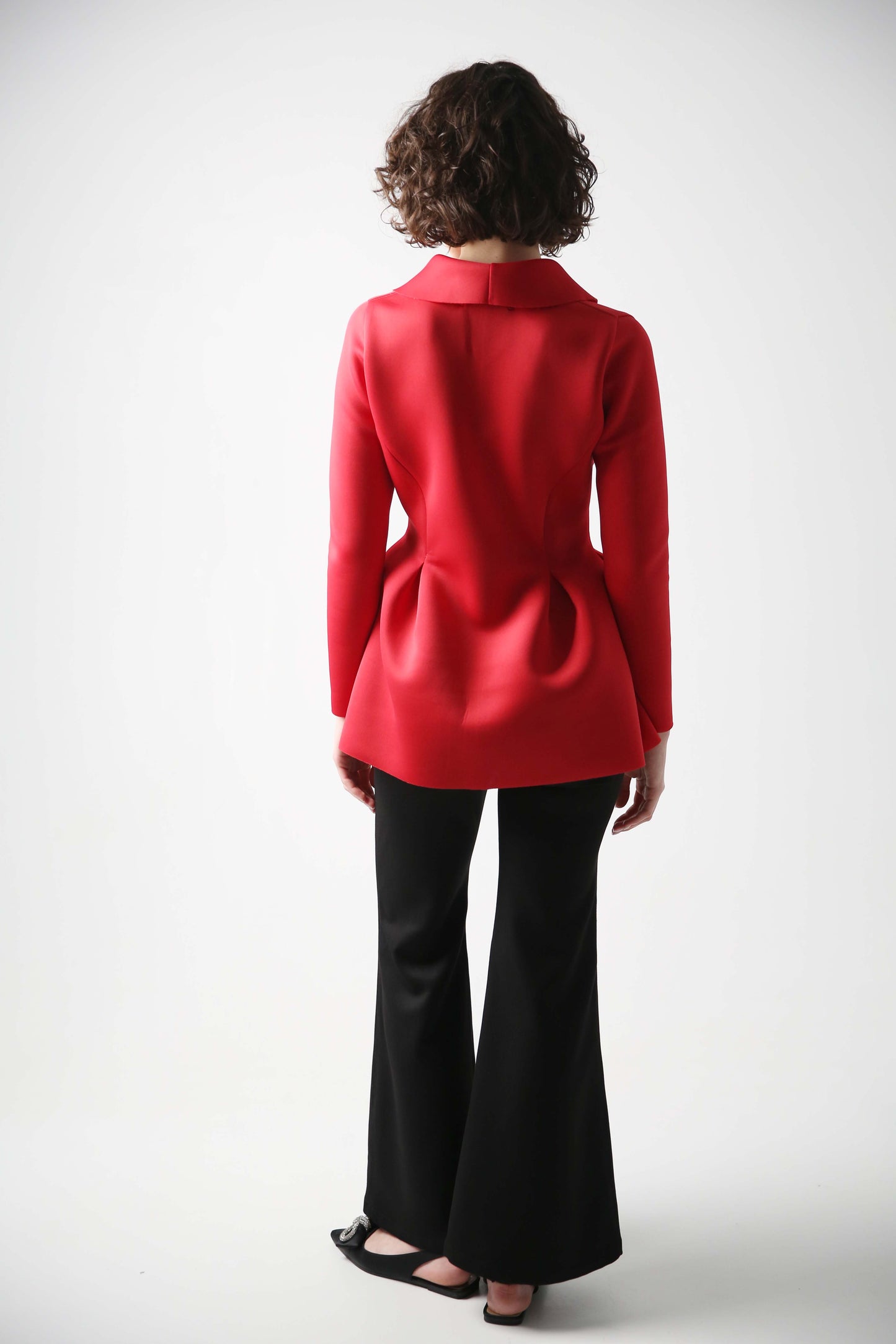 Bar jacket in red