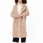 Lacossi Teddy Bear Coat in Buttercream Color