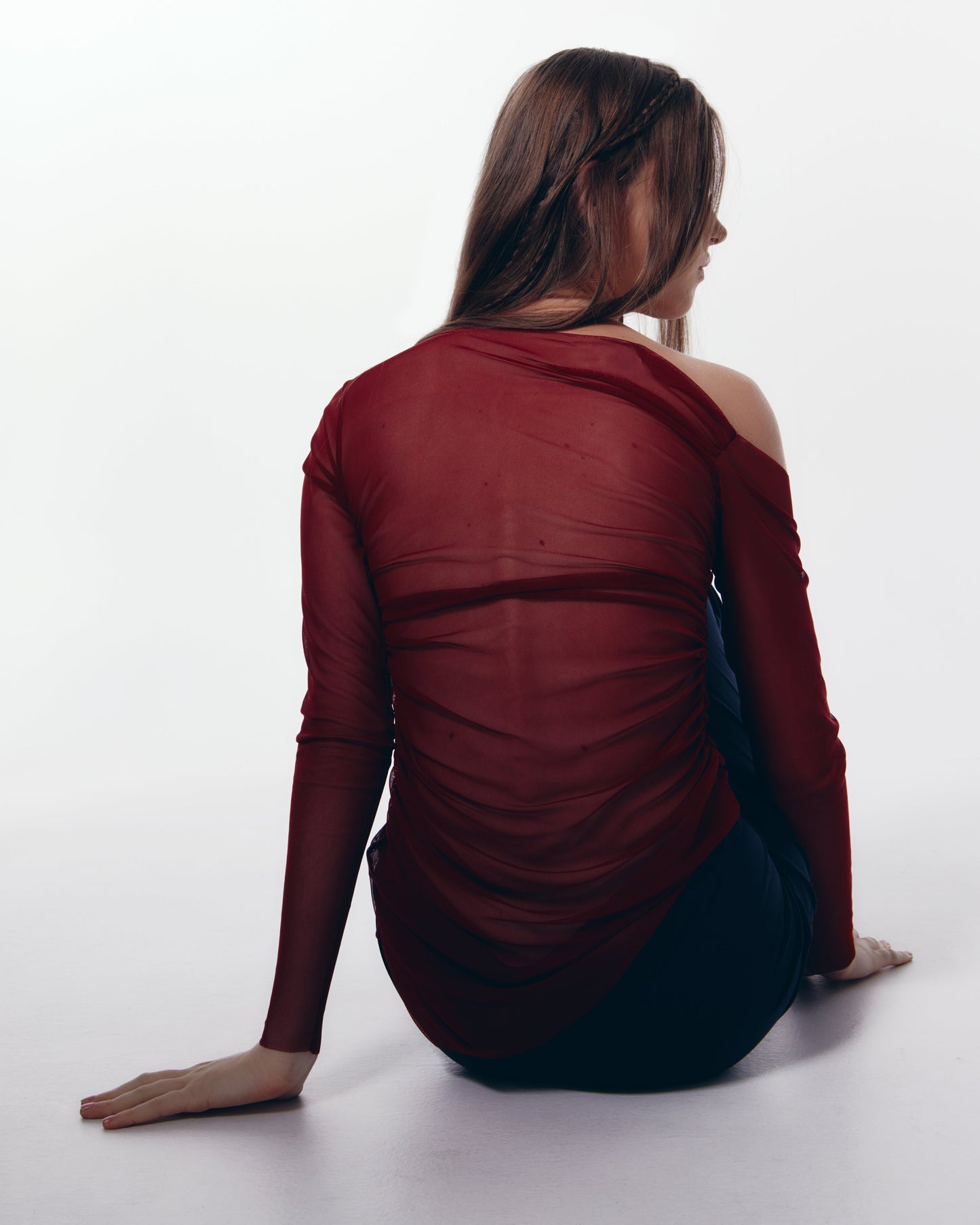 Mara mesh sweater
