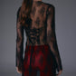 Raven lace dress (Black).