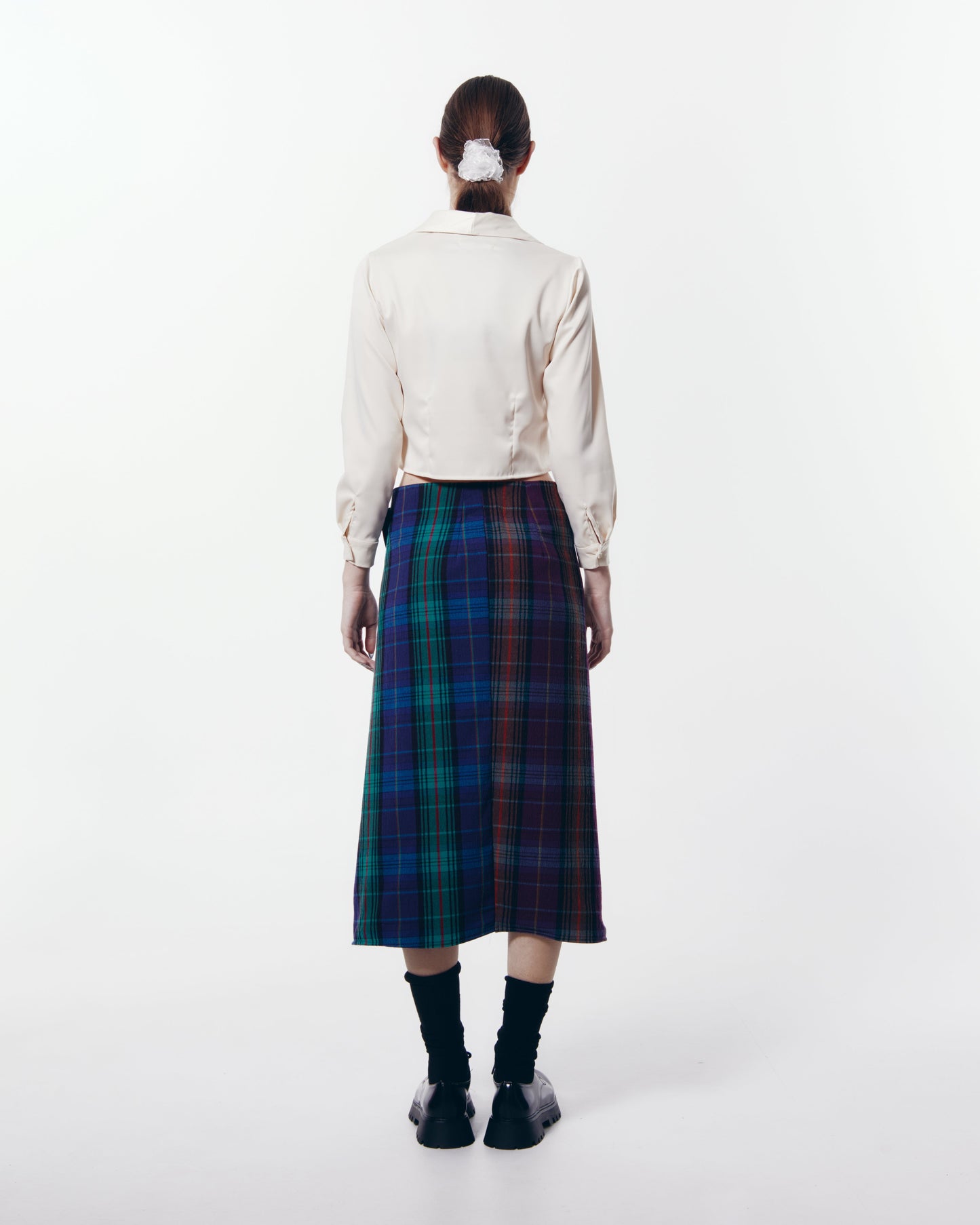 Celeste woollen skirt