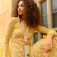 Yellow striped Lace CARMENSAYSxMUK