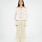 Joy Mesh White Top