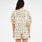 Soleil Spirit Sun-Printed Top
