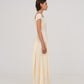 Priestess Beige Maxi Dress
