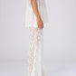Luna White Lace Pants