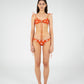 Illusion Sun-Printed Bikini Bottom
