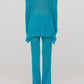 Saint Knit Blue Maxi Pants