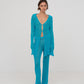 Saint Knit Blue Maxi Pants