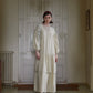 Maison Cream Maxi Dress