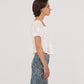 Vera Embroidered White Top