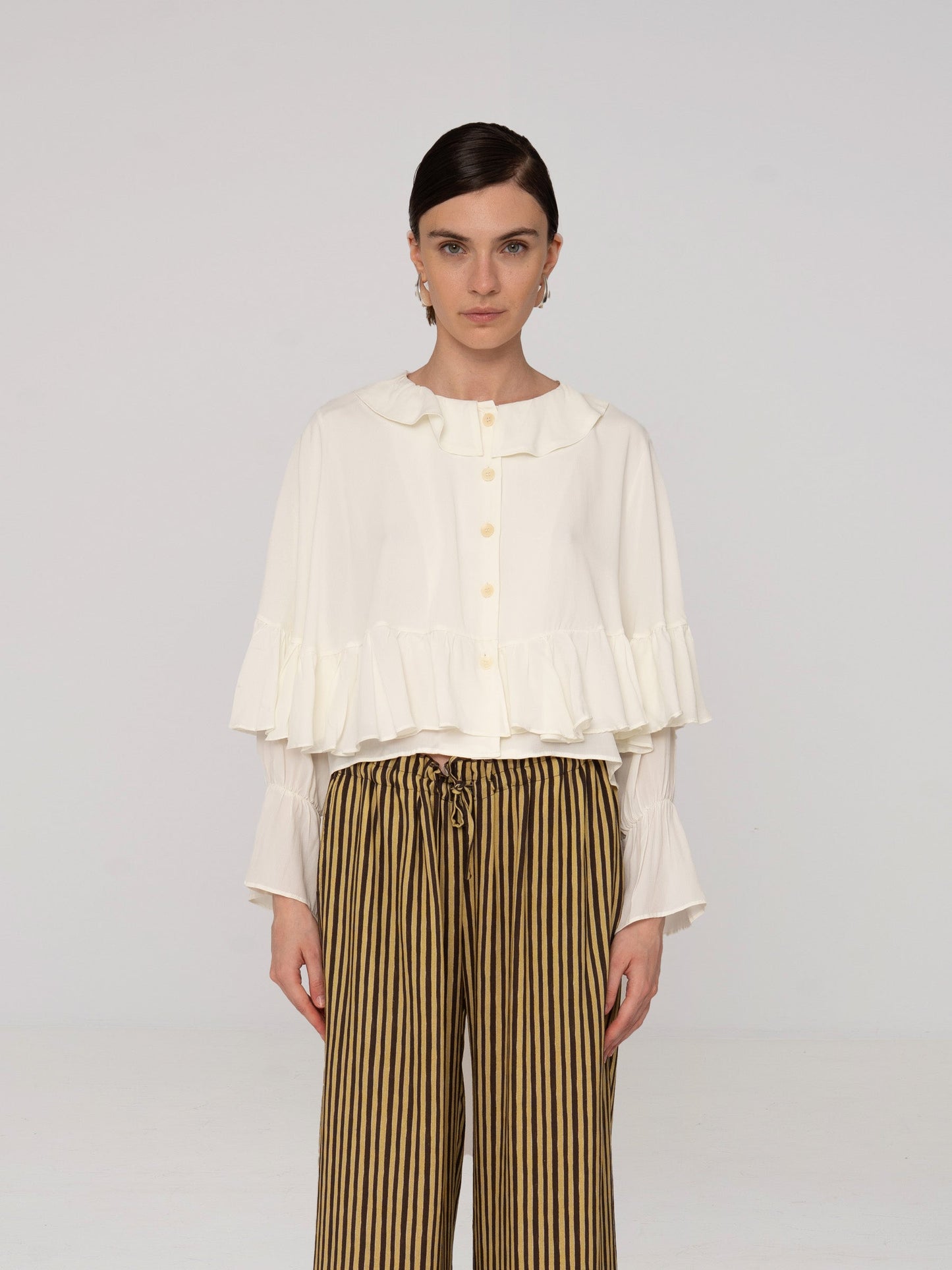 Mousse White Blouse