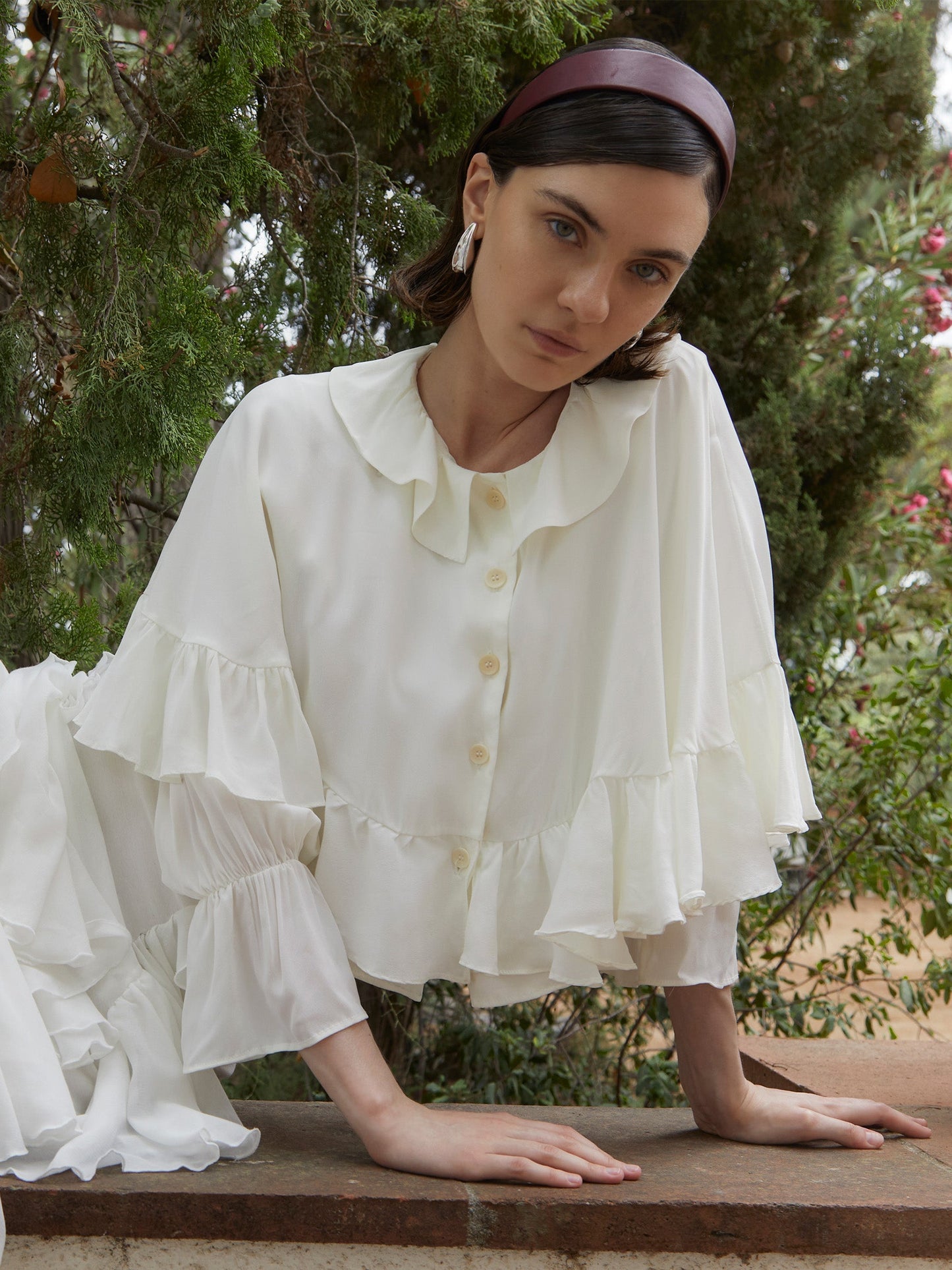 Mousse White Blouse