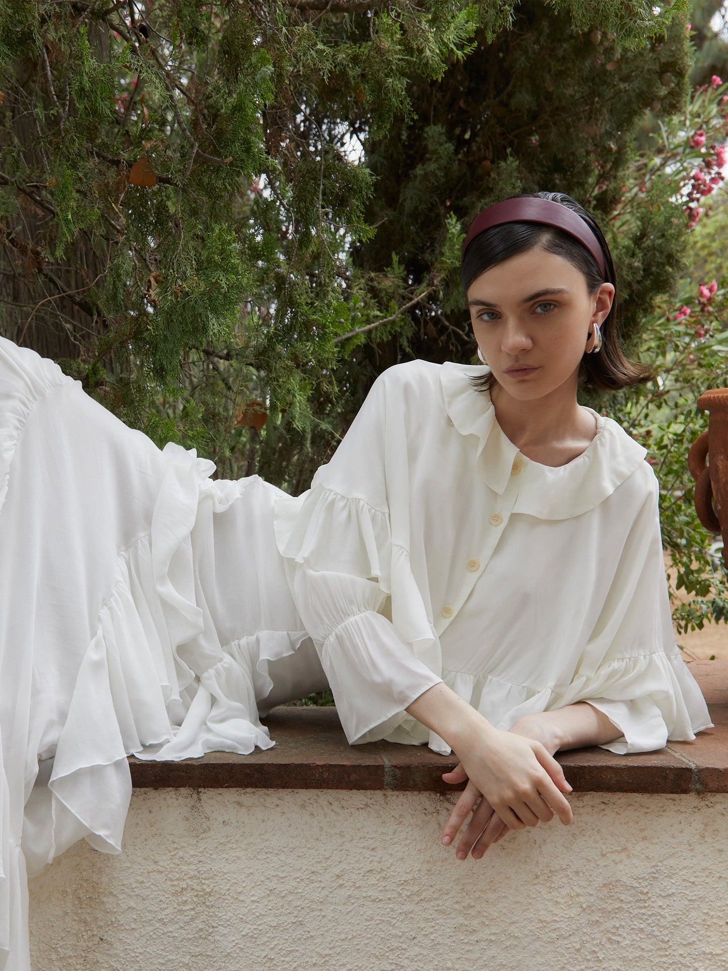 Mousse White Blouse