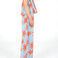 Magician Floral Print Blue Pants