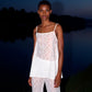 Luna White Lace Top