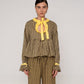 Striped Starlit Yellow Blouse