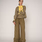 Striped Starlit Yellow Blouse