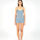 Craft Jersey Blue Ruched Shorts