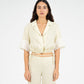 Aurora Linen Beige Top
