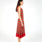 Sage Striped Knit Dress
