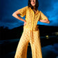 Dexter Yellow Crochet Pants