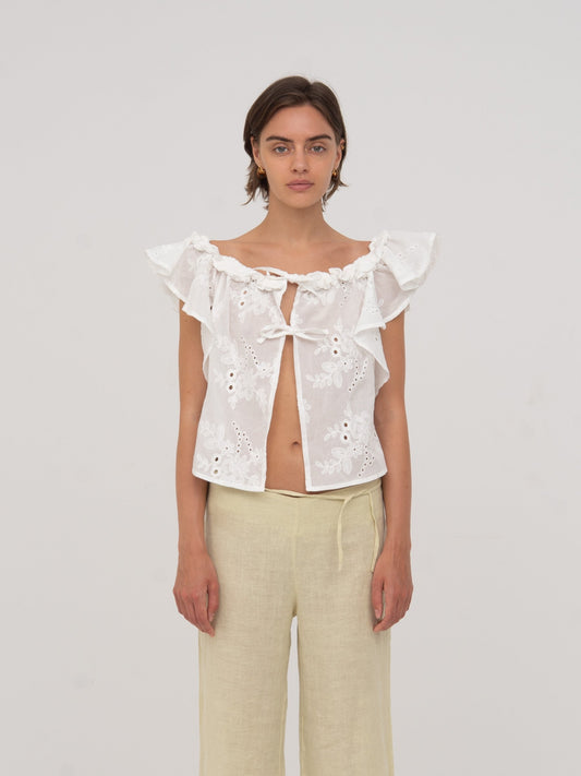 Lux White Top