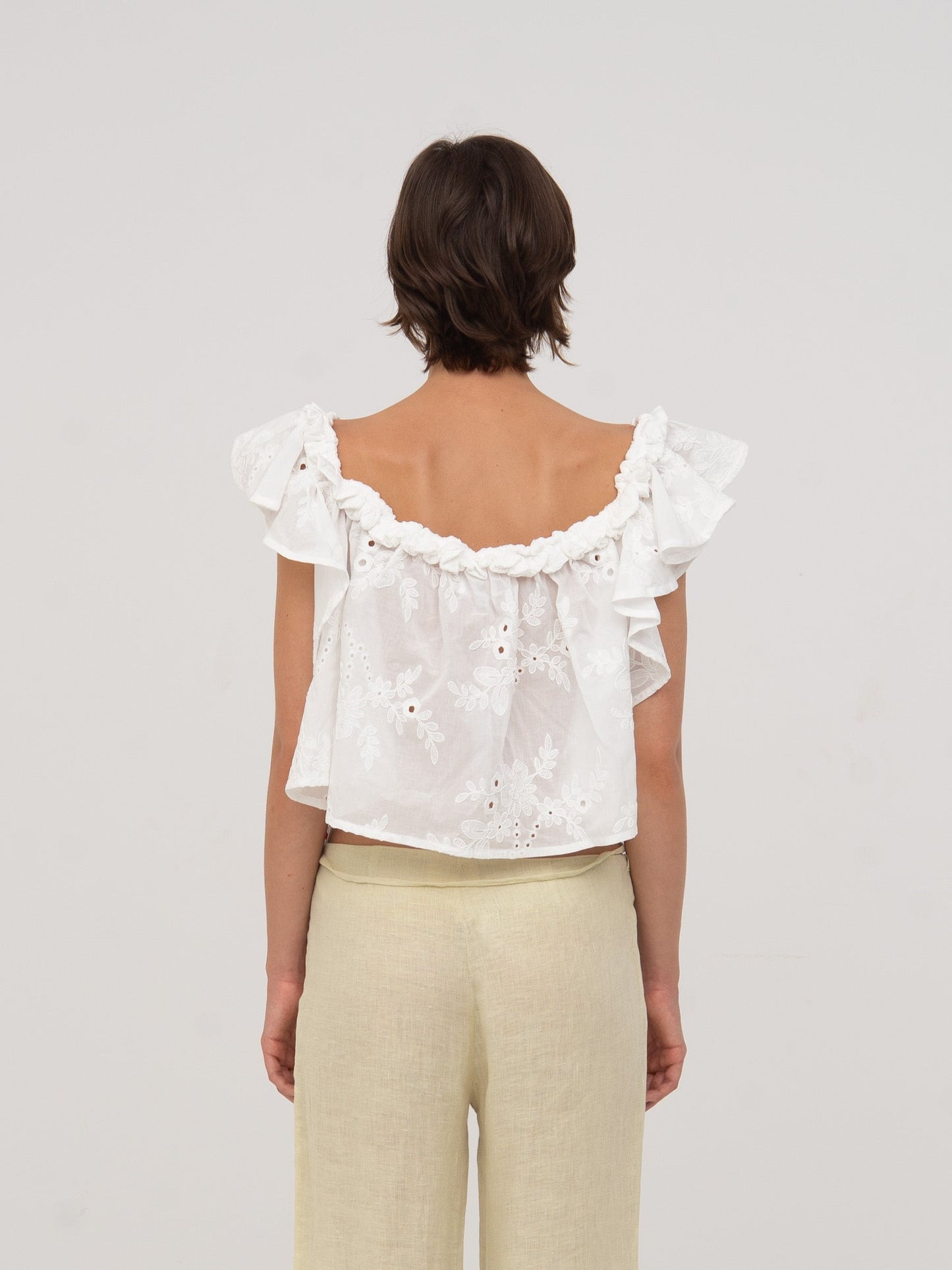 Lux White Top