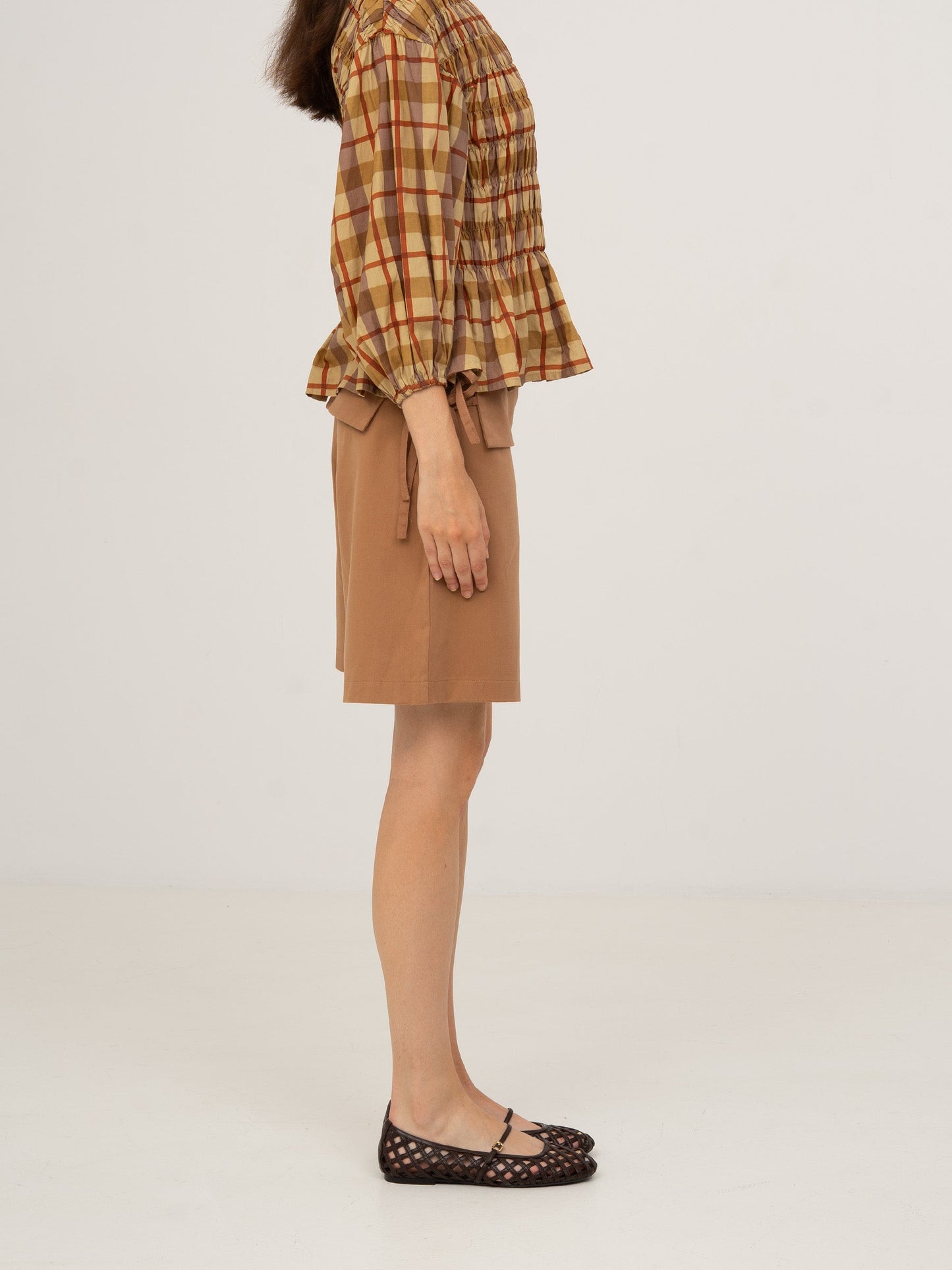 Chalet Brown Bermudas