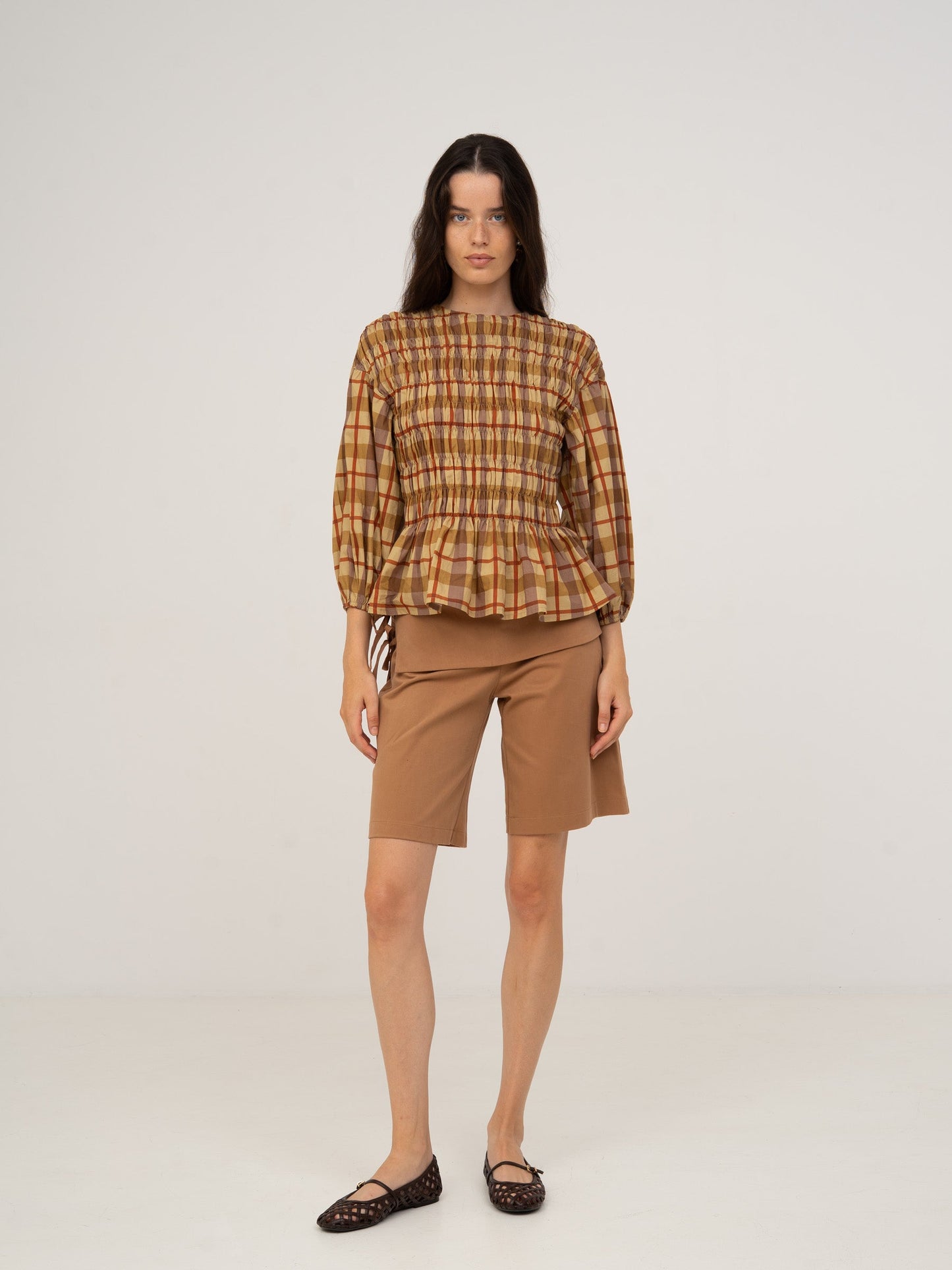 Chalet Brown Bermudas