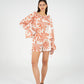Cyrus Palm-Printed Shorts