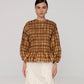 Automne Plaid Blouse