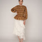 Automne Plaid Blouse