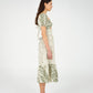 Master Green Paisley-Style Print Maxi Dress