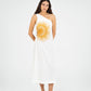Clara Sun-Printed One-Shoulder Dress/