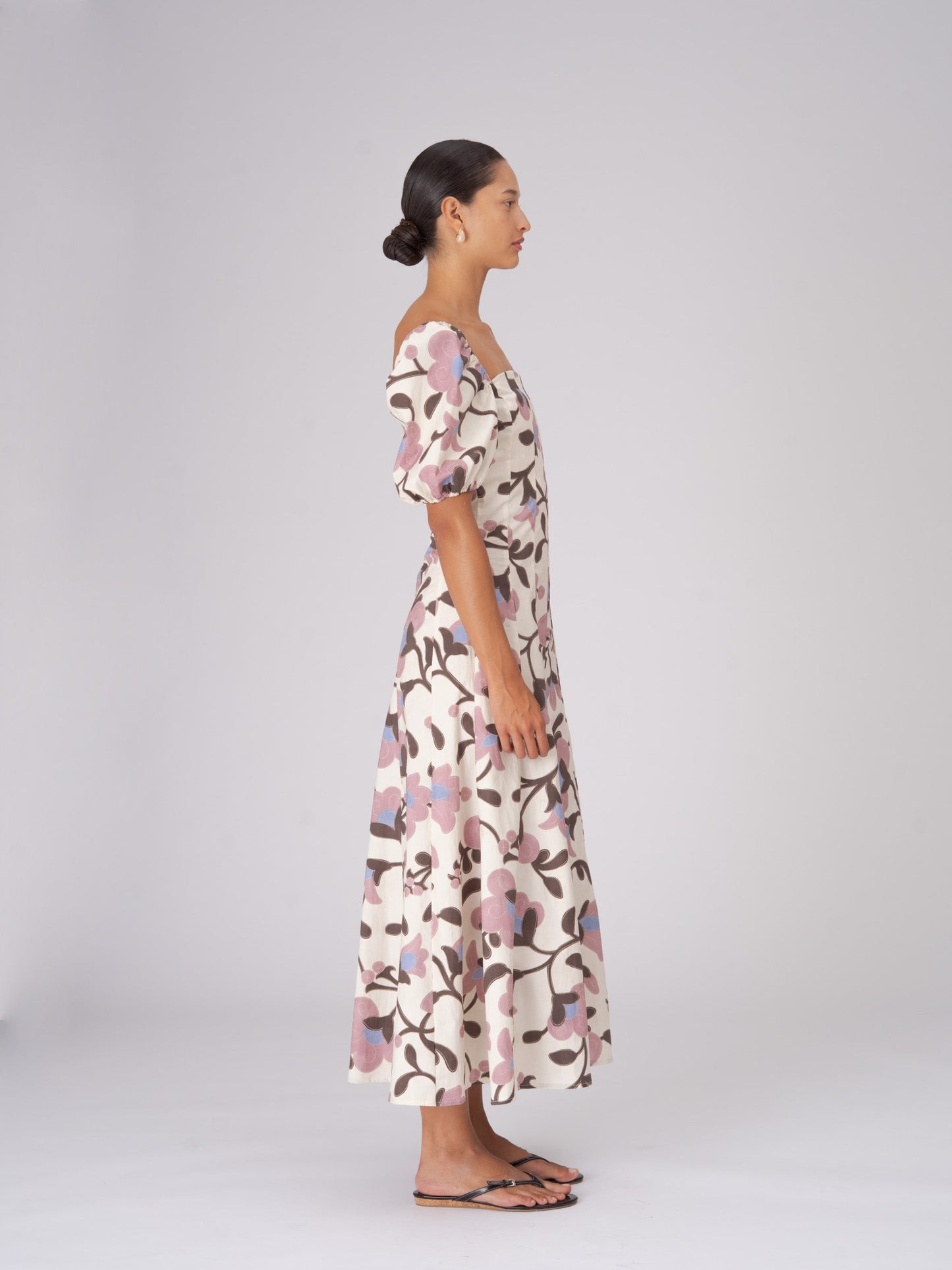 Orion Flower Print Dress